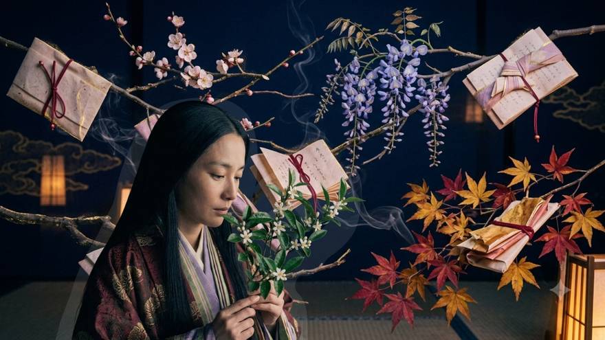 平安の恋文は、香りて読む
